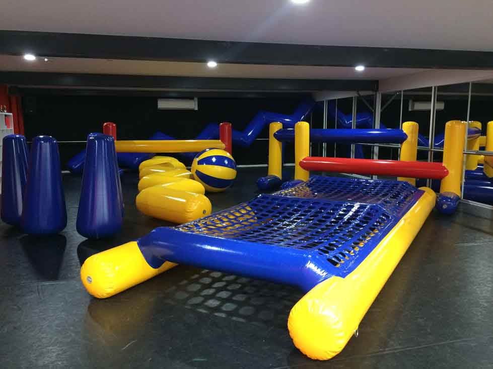 Some of our inflatable obstacles